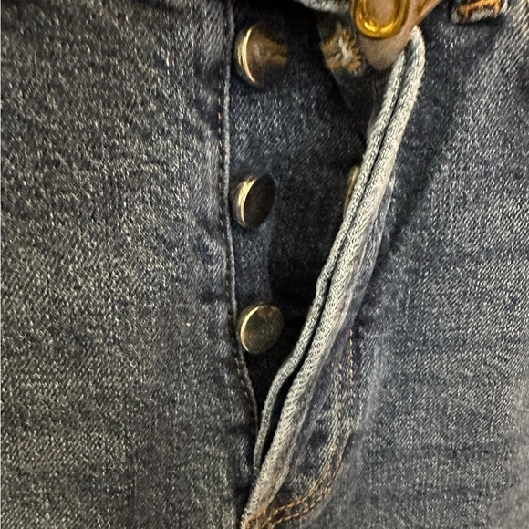 Anine Bing button fly jeans size 26 Blue - Picture 2 of 6